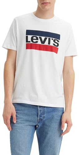 Levi's Herren Sportswear Logo Graphic T-Shirt,White,L