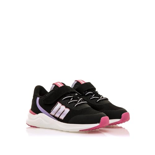 Mtng Unisex Para CriançA. 48975 Sapatilhas Apolo Evo Preto (25), Plano, CordãO, Casual, Moda Infantil - 5