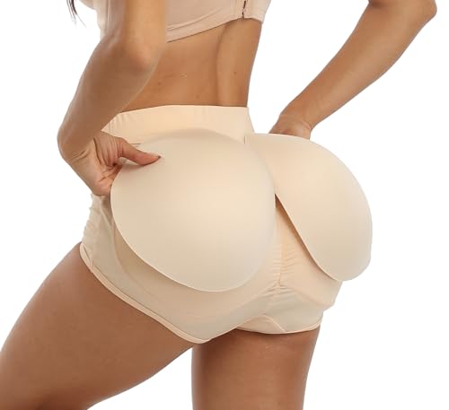 Image of BIMEI 2PS Sponge Hip Pads padded Women Butt Hip Up Padded Enhancer Thigh Pads Butt Lifter Crossdressing Padded Underwear