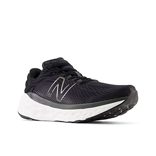Image of New Balance Men's Fresh Foam X 840F V1 Running Shoe, Blacktop /Black, 12 XW
