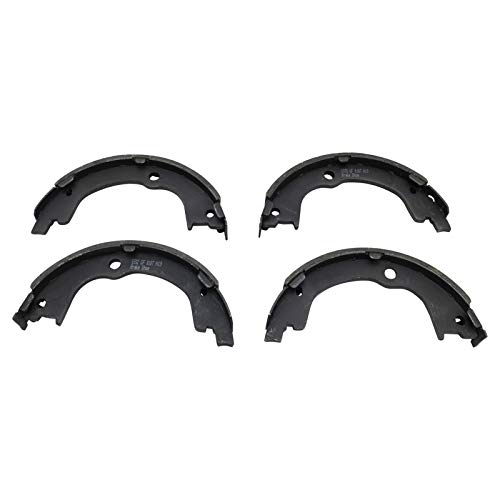 Image of TRQ Performance Rear Performance Brake Pad & Rotor Kit Semi-Metallic Premium G-Coated Compatible with 2010-2017 Chevrolet Equinox GMC Terrain