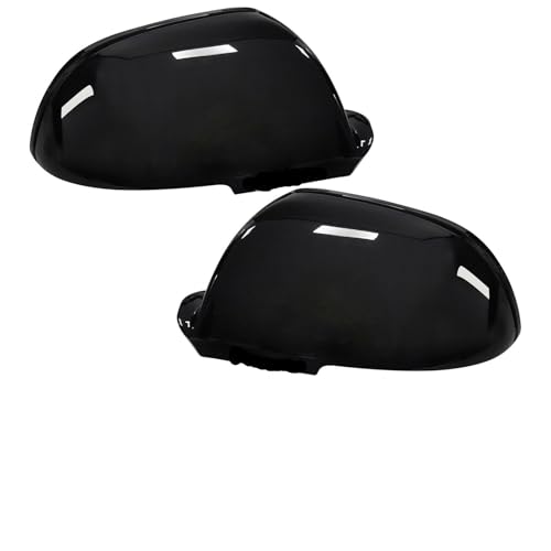 Coques de rétroviseurs noir brillant 1Z3 1Z5 cache rétroviseur gauche droit