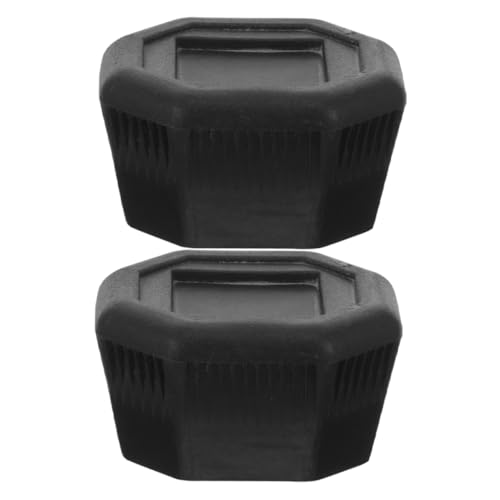 YARNOW 2 Piezas Tapa Trasera De Raqueta De Tenis Puños De Tenis Overgrip Cinta De Agarre para Raqueta De Tenis Bolsas De Raquetas De Tenis para Hombres Raquetbol Black El Plastico