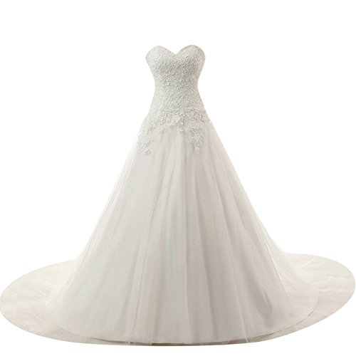 JAEDEN Abiti da Sposa Lungo Vestito da Sposa Abiti...