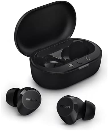 Fone De Ouvido Sem Fio Tat1209 Bluetooth 18h Preto Phillips