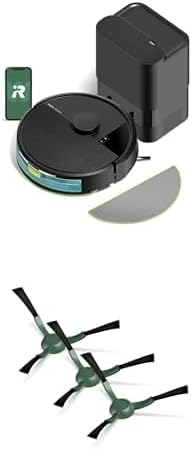 Miniatura 1 de Paquete de robot aspirador y trapeador iRobot Roomba 104 + piezas de repuesto auténticas iRobot Cepillo de barrido de bordes, paquete de 3