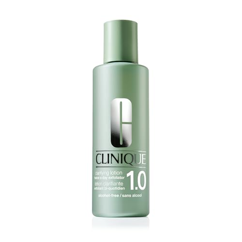 Clinique Clarifying Lotion 1.0 Twice A Day Face Exfoliator For Dry, Sensitive Skin Types