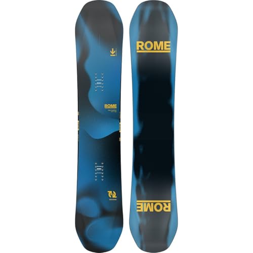 Rome Mechanic Men's All Mountain Snowboard, 160cm Wide