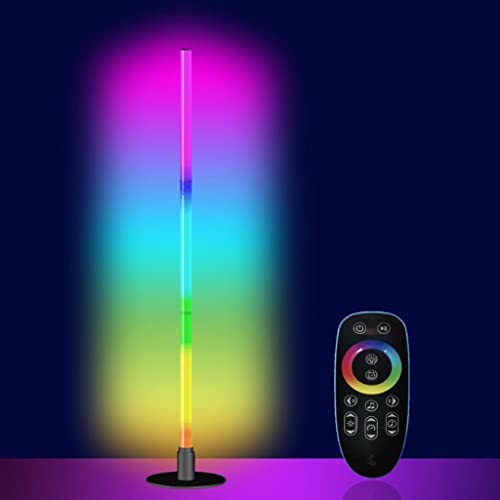 Lampadaire intelligent RVB dimmable avec contrôle APP et télécommande