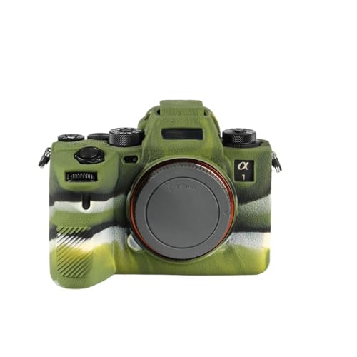 Funda protectora de silicona para cámara Sony A1 miniatura 1