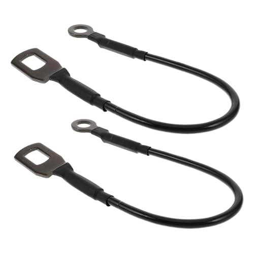 ABOOFAN 2Pcs Truck Tailgate Cable Assembly Durable Rear Support Straps with Bolts for Pickup Trucks Easy Installation Reliable Security for Smooth Lift Gate Operation