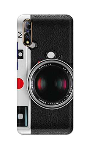 Image of Printed Hard Back Cover Case for Vivo S1 | Vivo Z1x Back Cover (Vintage Camera) -1302
