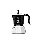 Bialetti Fiammetta Induction Caffettiera, Aluminium, Steel, Nero, 4 Tazze immagine