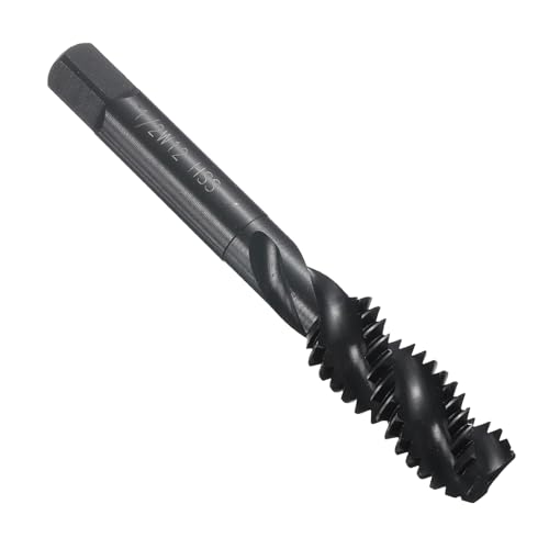 QUARKZMAN Britischer Gewindeschneider 1/2-12 BSW Gewindebohrer HSS6542 Hochwertiger Nitrierbeschichtete Gewindeschneider - 1 Stück QUARKZMAN Britischer Gewindeschneider 1/2-12 BSW Gewindebohrer HSS6542 Hochwertiger Nitrierbeschichtete Gewindeschneider - 1 Stück
