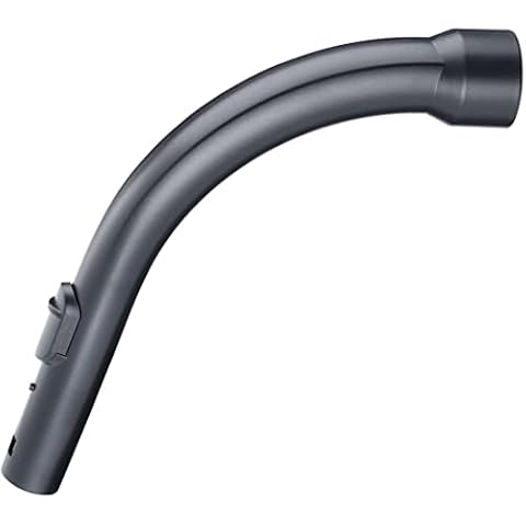 Compatible/Replacement Miele Plastic Curved Bent end Hose Pipe Tube Wand Handle for Classic C1, Complete C1, C2, C3 and All Miele S Series Vacuum Cleaner Hoover Cover