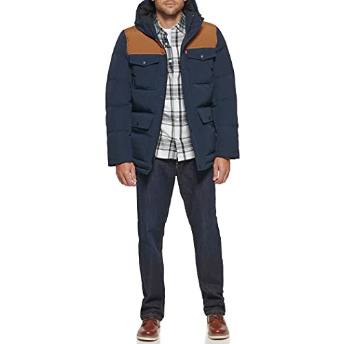 Image of Levi's Men's Arctic Cloth Quilted Performance Parka
