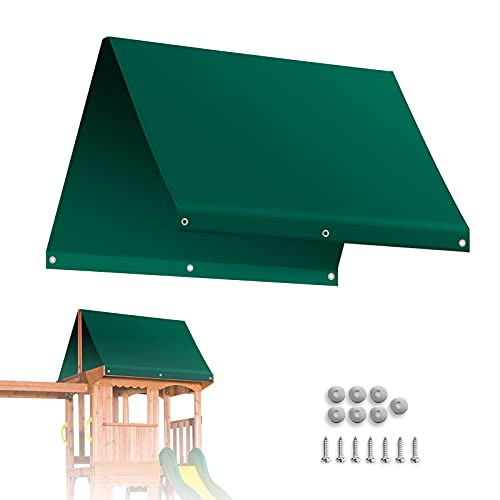 BenefitUSA Replacement Canopy Cover for Backyard Wood Playset Swing Set (43