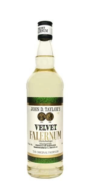 John D. Taylor's Velvet Falernum 0,7 Liter Alkoholhaltiges Mischgetränk