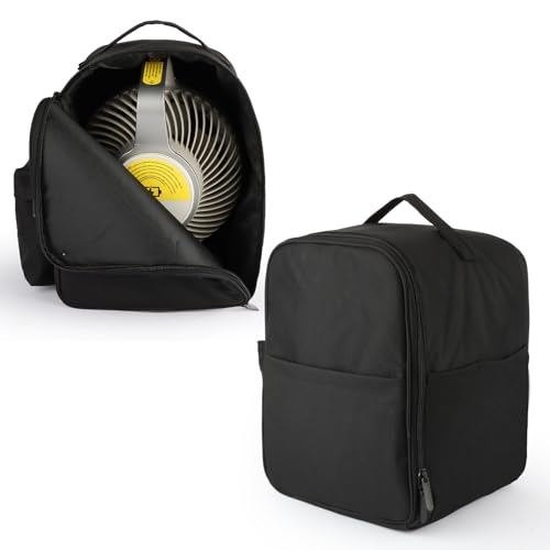 GENCAM Carrying Case for Shark FlexBreeze HydroGo Fan FA05X Family Only, Portable Travel Bag Compatible with Shark FlexBreeze HydroGo Fan, Flexbreeze Hydrogo Storage Bag (Black)