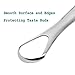 Tongue Scraper for Oral Care Refresh Breath，Stainless Steel Tongue Cleaners for Fresh Breath Dental Eliminate Bad Breath in Seconds (2 pcs) ，Metal Tongue Brushes with Carrying Case ，Tongue Cleanerfor