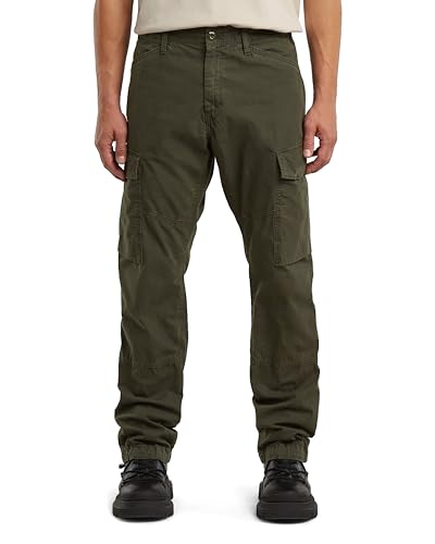 G-Star Men's Clean Regular Cargo, Size: 35/34, Color Gray
