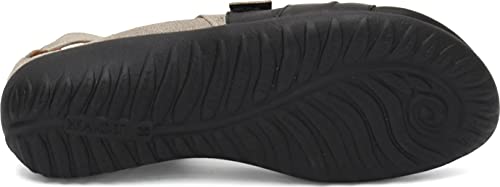 Naot Women's Papaki Sandal Speckled Beige Lthr/Soft Black Lthr 8-8.5 M Us #TOP5