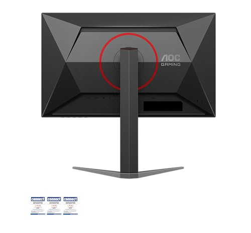 Miniatura 3 de AOC 24G4HA Gaming Monitor 24 Pulgadas 200Hz Panel Fast IPS, 1ms GtG, HDR10, G-Sync Compatible, Altavoces, Altura Ajustable, (1920x1080 HDMI 2X 2.0 DP 1x 1.4) Negro