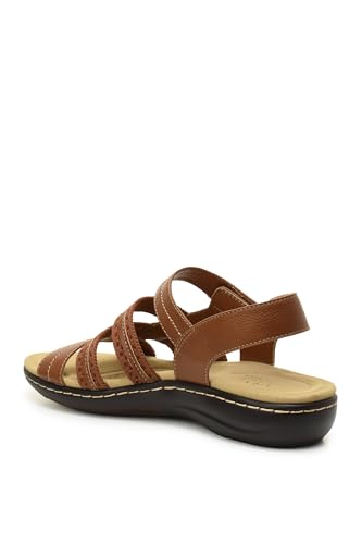 TARYN ROSE women’s Komey Comfortable Walking Sandals for Women, Lightweight Flat Heel Sandals with Adjustable Straps & Cushioned Memeory foam Footbed3