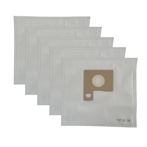 Pack de 5 bolsas de aspiradora de microfibra compatibles con Bluesky, Bluewind, Carrefour, Firstline, BVN1600, BVN1600 BRU