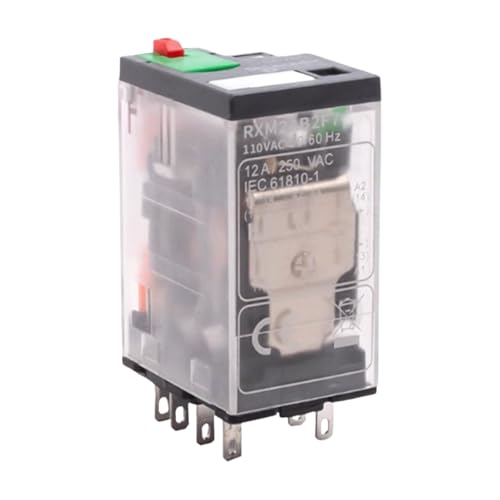 Relais RXM2AB2E7 8 pieds avec bobine 48VAC et contact renforcé 12A