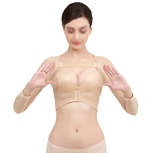 Brace Up Back shapewear de correction et manchons bras beige 3XL