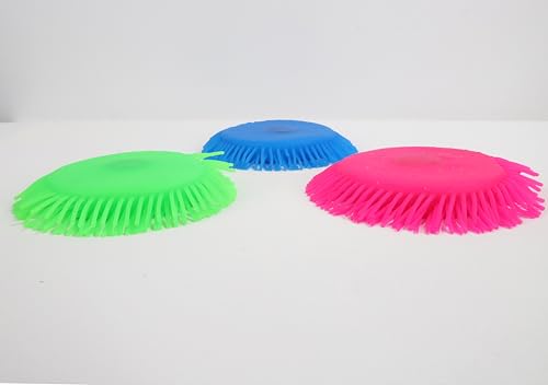 Graplan Frisbee Splash Disc, 3 Stück Wasser-Fliegenscheiben, Frisbee Splash Disco, Weiche Fliegenscheibe für Kinder, Wasserabsorbierender TPR-Schwamm