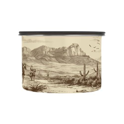 Lata Hermética para Café Blueangle Acero Inoxidable 17oz