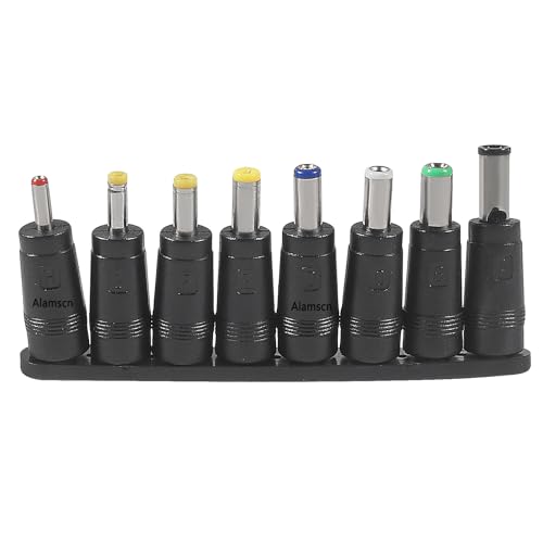 Kit universal de 8 conectores de corriente DC 5.5x2.1 mm miniatura 3