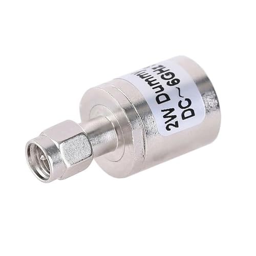 DC-3GHz/6GHz 2W Dummy Load 50O SMA Male Connector Termination Low VSWR Attenuator Coaxial Connector BC-TE02-02(3GHz)