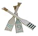 Produktbild itsisa Deko Holz Paddel Ruder 57 cm (3er Set) - Maritime Deko, Boot, Terrasse, Ferienwohnung Meer