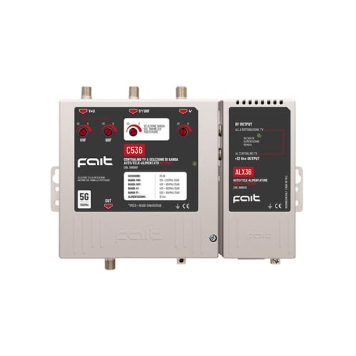 ECI ELETTROFORNITURE CENTRALINO TV TERRESTRE FAIT C536 EX C535