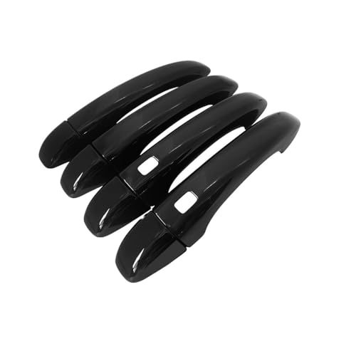 Poignée extérieure Megane IV MK4 accessoire voiture noir 4 pièces avec 2 smart button
