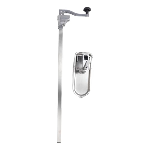 Cryfokt Commercial Can Opener Heavy Duty Manual Table Can Openers with Handle and Base Industrial Can Opener for Large Cans Can Opener for Restaurant Hotel Up to 11 Inch Tall
