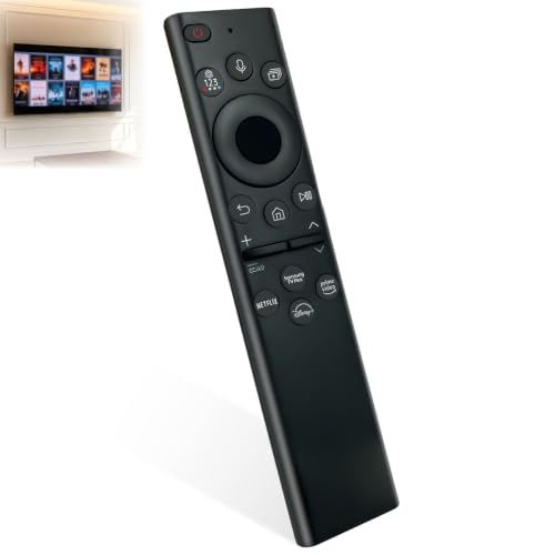 Image of Smart Voice Remote Fits Samsung Neo QLED OLED Crystal UHD TVs 2019-2026 | 2s Bluetooth & 0.2s React, Fits OLED S90 S95 S85, Crystal RU TU AU BU CU DU EU FU Frame, Replace BN59-01330 /01357 /01432 /01385