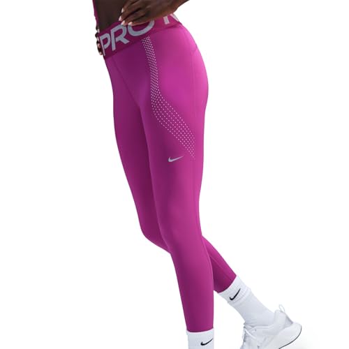 Nike Pro Sculpt Women's High-Waisted 7/8 Leggings (FV7948-518, Hot Fuchsia)4