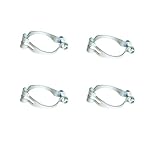 Xmomx 1 pcs in one set 25.4mm Metal Ring Firmly to Frame MTB Bike Cable Guide Brake Cable Shift Cable Derailleur Cable Base Guide Clip Fitting Line Tube Housing Durable