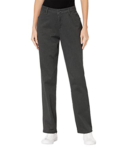 Lee Relaxed Fit Straight Leg Pants Charcoal Heather 4 L