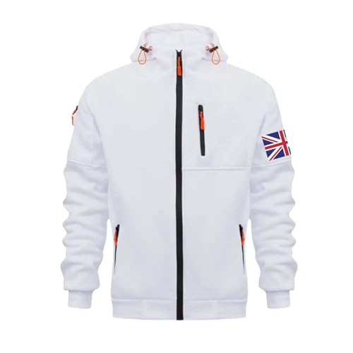 Sweat a capuche chaud pour homme pullover sport grande taille