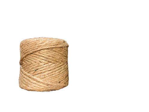 Natural Jute Twine for Arts Crafts Macrame and Packing String 360 Foot Roll