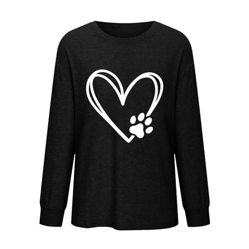 DASAYO Womens Long Sleeve Shirts Teen Girls Lightweight Cute Sweatshirts Ladies Tops and Blouses Spring Fashion3