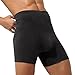 Calzamaglia da uomo, in cotone, con pantaloncini, taglia alta, sport, A-black, XXXL