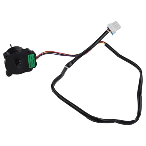 Auratrove Motor de ventilador de condensación para refrigerador LG EAU65058501, pieza de repuesto de refrigeración eficiente, accesorio negro para una fácil instalación