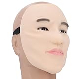 Handsome Young Man Realistic Mask, Soft Latex Face Cover for Cosplay Halloween Handmade Costumes, Cosplay Prop for Parties and Festivals Latex Face Cover Cosplay Prop Party Male