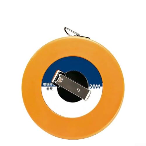 Image of Long Fiberglass Tape Measure 100m Waterproof Red(30M)
